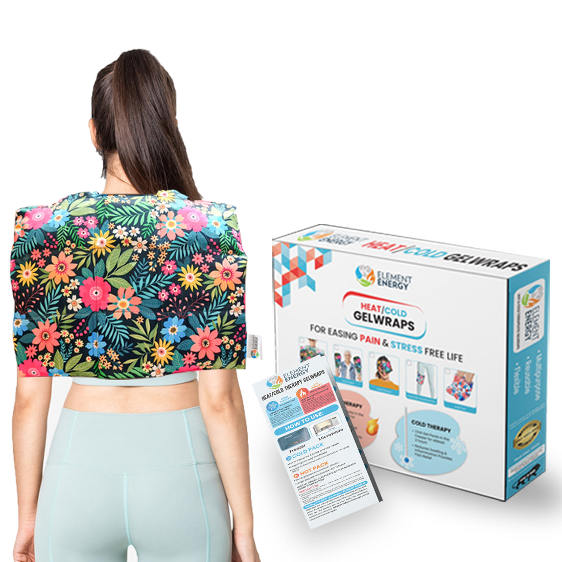 Cervical issues, Trapezitis, Rotator cuff injuries, Neck fatique, Tendonitis, Bursitis, Muscle spasms, Frozen shoulder, Fracture, Dislocation, Impingement syndrome, Sore muscles, Post workout, Fibromyalgia., gelpack, heatpack, coldpack, pain relief